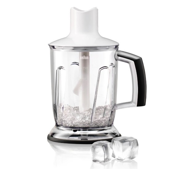 Smalcinātājs rokas blenderim, 1,25L, Balts - Braun