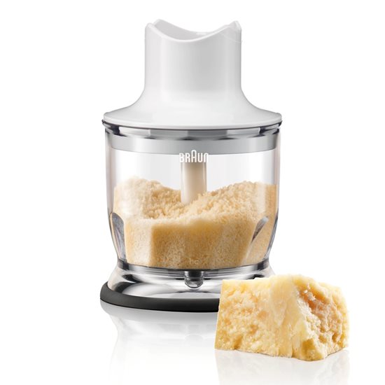 Chopper for MQ 20 hand mixer, 350ml, White - Braun