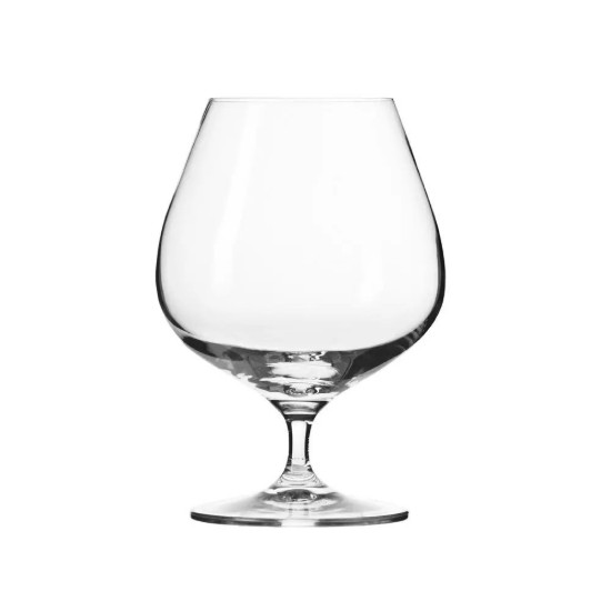 6 konjaka glāžu komplekts, izgatavots no kristāliska stikla, 550 ml, "Harmony" - Krosno