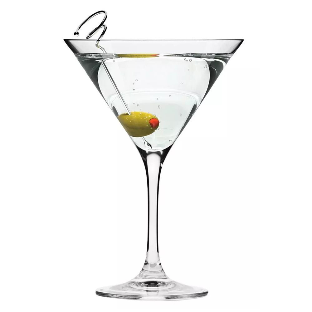 6x) Verres à Martini 150ml en Cristallin VENEZIA - KROSNO