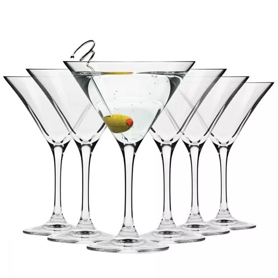 Sett ta '6 nuċċalijiet martini, 150 ml - Krosno
