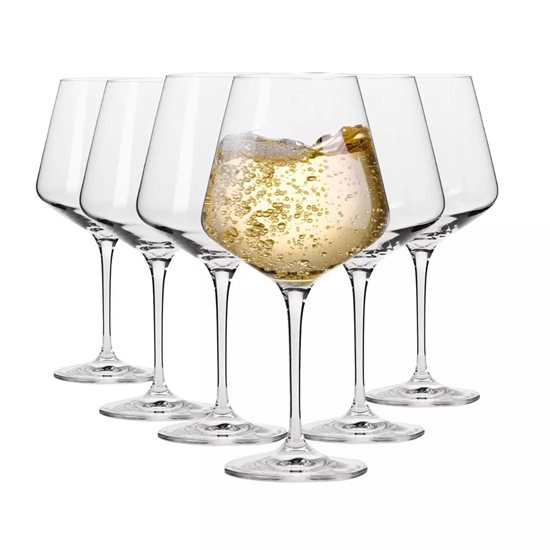 Set mit 6 Chardonnay-Weingläsern, 460 ml - Krosno