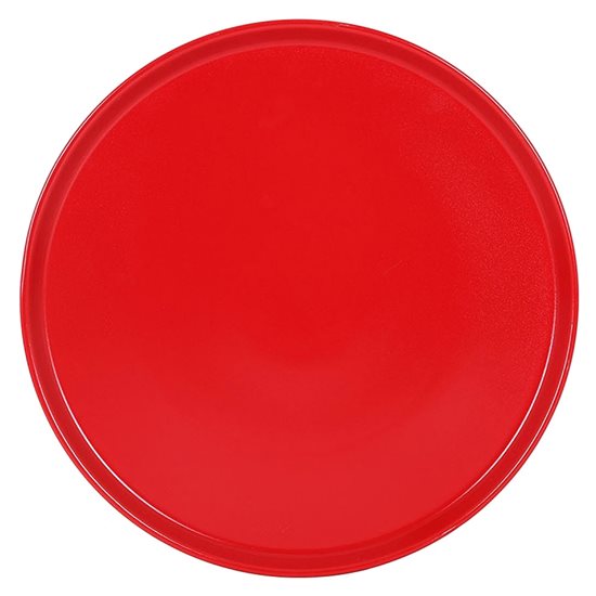 Assiette à pizza "La Réserve" 33 cm, Rouge - Viejo Valle