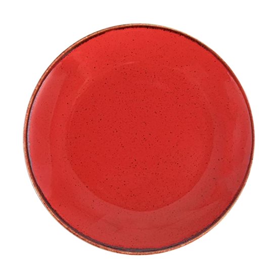 28 cm Alumilite Seasons tallerken, Rød - Porland
