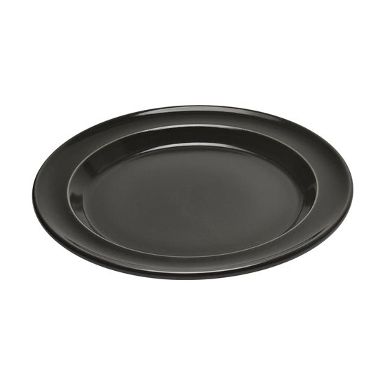 Ceramic plate, 28 cm, Charcoal - Emile Henry