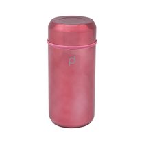 Thermally insulating bottle made of stainless steel, "DrinkPod", 350 ml, "Metallic Rose" - Grunwerg