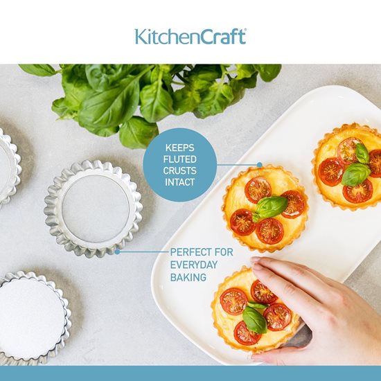Комплект от 6 формички за мини тарти - Kitchen Craft