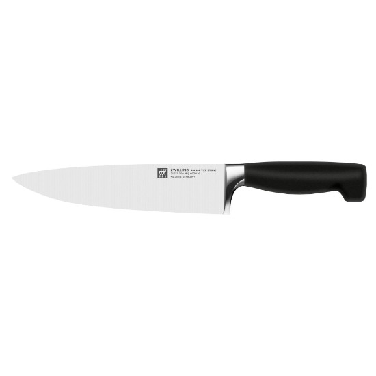 6-piece knife set, with wooden knife block, "TWIN Four Star" - Zwilling