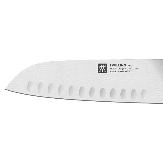 Santoku knife, 14 cm, with indentations, <<ZWILLING Pro>> - Zwilling