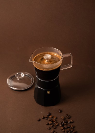 Déantóir espresso alúmanam, 290 ml, "Verona" - La Cafetiere