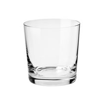 2-piece whiskey glass set, made of glass, 390ml, "DUET" - Krosno