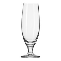 6-piece beer glass set, made of crystalline glass, 500ml, "Elite" - Krosno