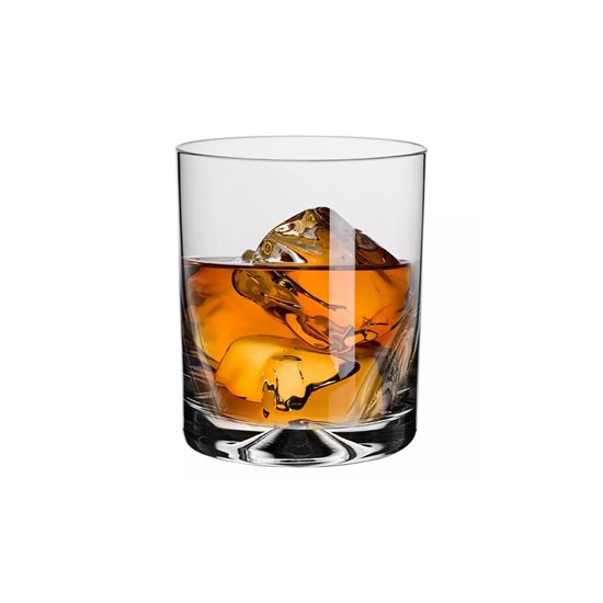 Zestaw 6 szklanek do whisky, ze szkła, 260ml, "Mixology" - Krosno
