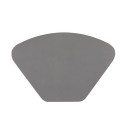 Sottopiatto, 32x48 cm, "Togo", Grey - Tiseco