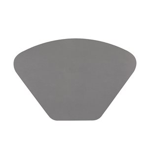 Table mat, 32x48 cm, "Togo", Grey - Tiseco