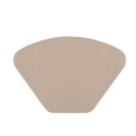 Sottopiatto, 32x48 cm, "Togo", Taupe - Tiseco