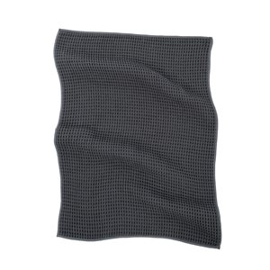 Set of 2 kitchen towels, microfibre, 40 × 60 cm, "Essential", "Grey" - Tiseco