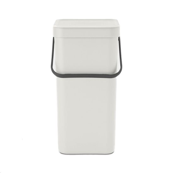 Lixeira Sort&Go, plástico, 16 L, Light Grey - Brabantia