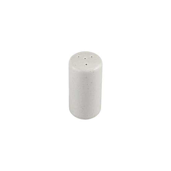 Porcelain salt shaker, 10 cm, "Seasons", Grey - Porland