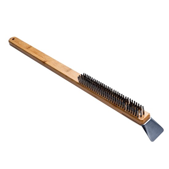 Pizza oven brush, stainless steel, 60 cm - Ooni