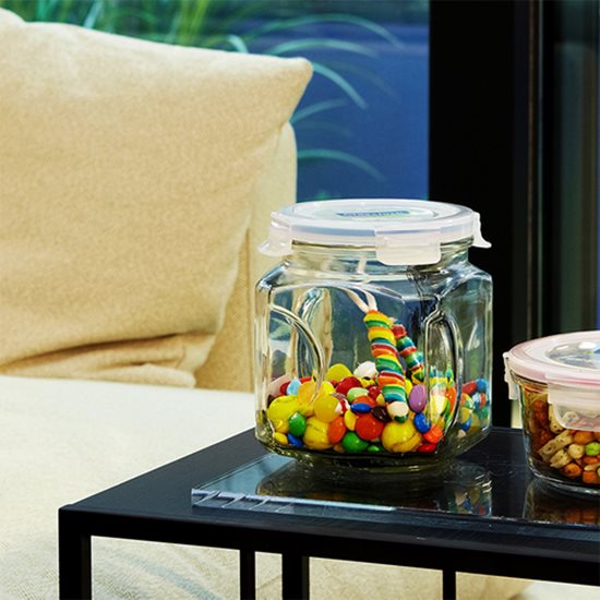 Food storage container, glass, 1500ml, "Big Canister" - Glasslock