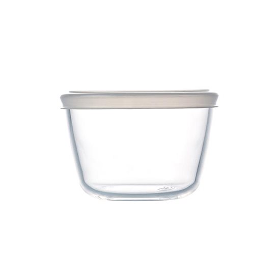 Skål med lokk, varmebestandig glass, 15cm/1,1L, "Cook&Freeze" - Pyrex