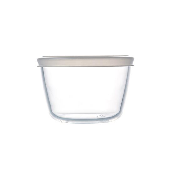 Skål med lock, värmebeständigt glas, 15cm/1,1L, "Cook&Freeze" - Pyrex