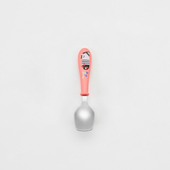 Stalo įrankių rinkinys vaikams, 2 vnt., nerūdijantis plienas, rožinė, asortimentas "INFANT" - Cuitisan