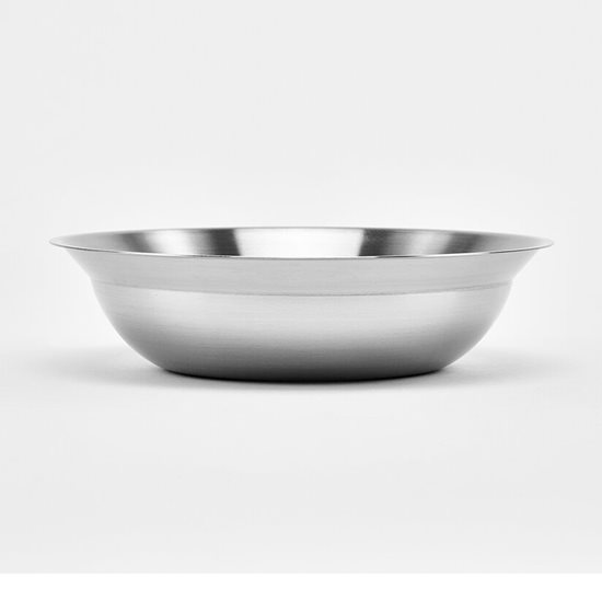 3-piece set of round bowls, stainless steel, "LIVING" range - Cuitisan