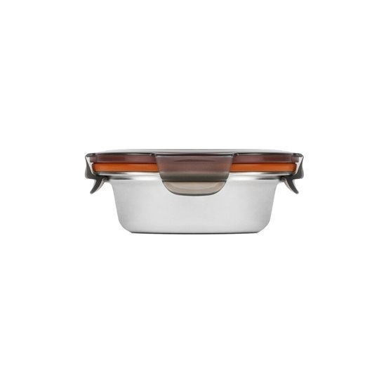 Conteneur alimentaire rond, compartimenté, inox, 150 ml, gamme "TO GO" - Cuitisan