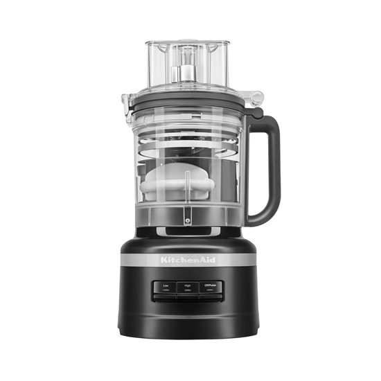 Virtuvės kombainas, 3,1 l, 400 W, "Matte Black" spalva - KitchenAid prekės ženklas