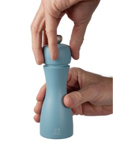 Set of 2 salt and pepper grinders, 15 cm, "Tahiti Air", Midnight&Azur - Peugeot