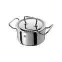 Pentola in acciaio inox, con coperchio, 16cm/2L, "Twin Classic" - Zwil