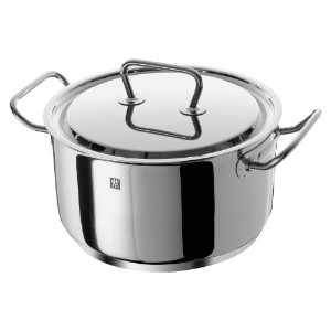 Stainless steel stockpot, with lid, 24cm/6L, "Twin Classic" - Zwilling