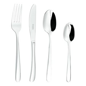 24-piece cutlery set, stainless steel, "Samba" - Grunwerg