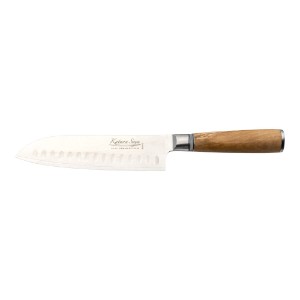 Santoku knife, steel, 18 cm, "Katana Saya" - Grunwerg