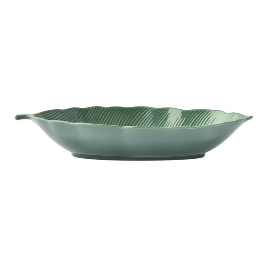 Πορσελάνινο μπολ, 30 × 13 cm, "Tropical Leaves Green" - Nuova R2S