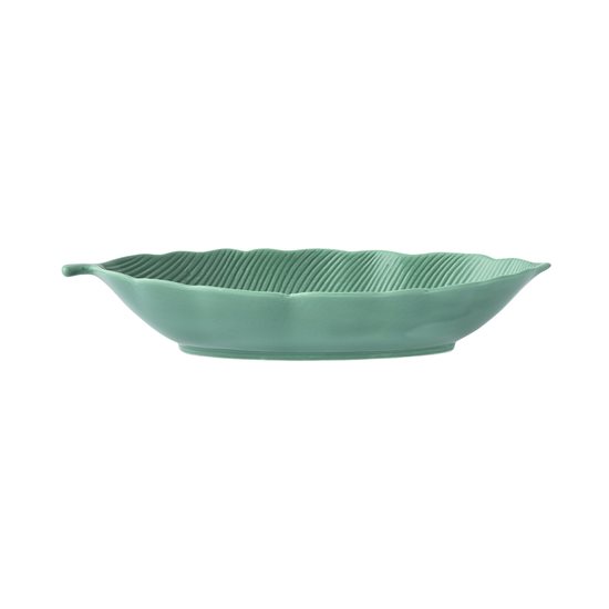 Porzellanschale, 26 × 11,5 cm, "Leaves Light Green" - Nuova R2S