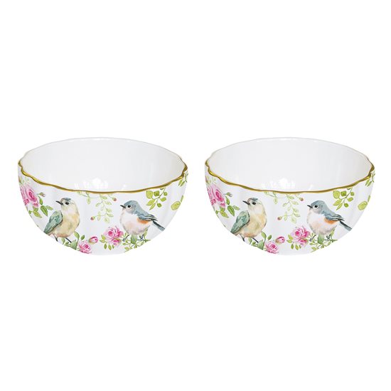 Set of 2 bowls, porcelain, 12 cm, "Spring Time" - Nuova R2S