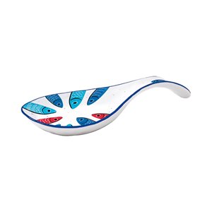 Spoon holder, porcelain, 26 x 12 cm, "Sardine's Party" - Nuova R2S