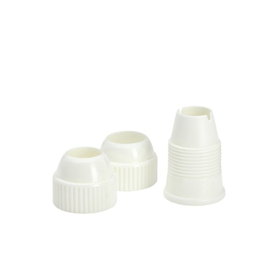 Set de 3 adaptadores para boquillas de pastelería, 25 mm - marca de Buyer