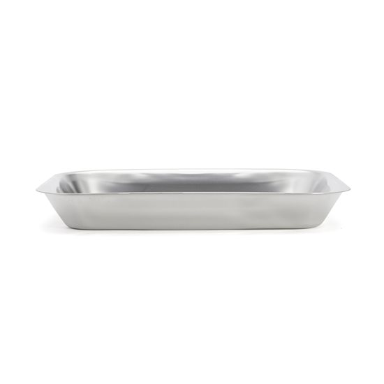 Plat à marinade, inox, 27x22x4cm - marque de Buyer