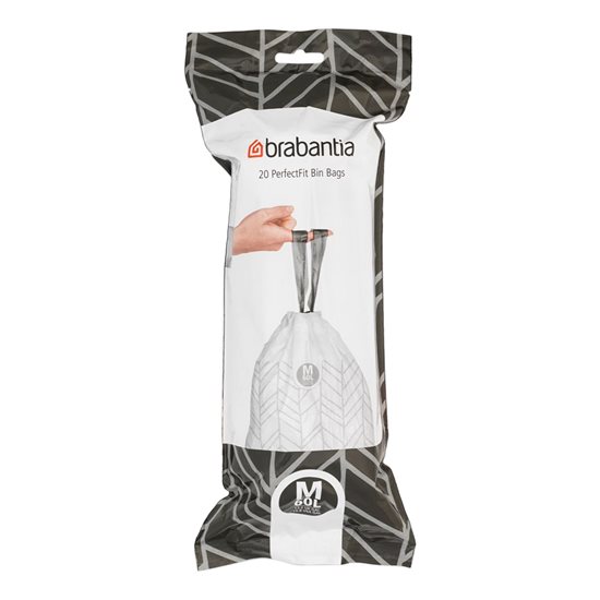 Skraldeposer kode M, 60 L, 20 stk - Brabantia