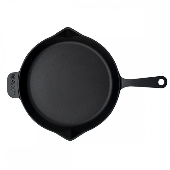 Cast iron frying pan, 30 cm - LAVA brand