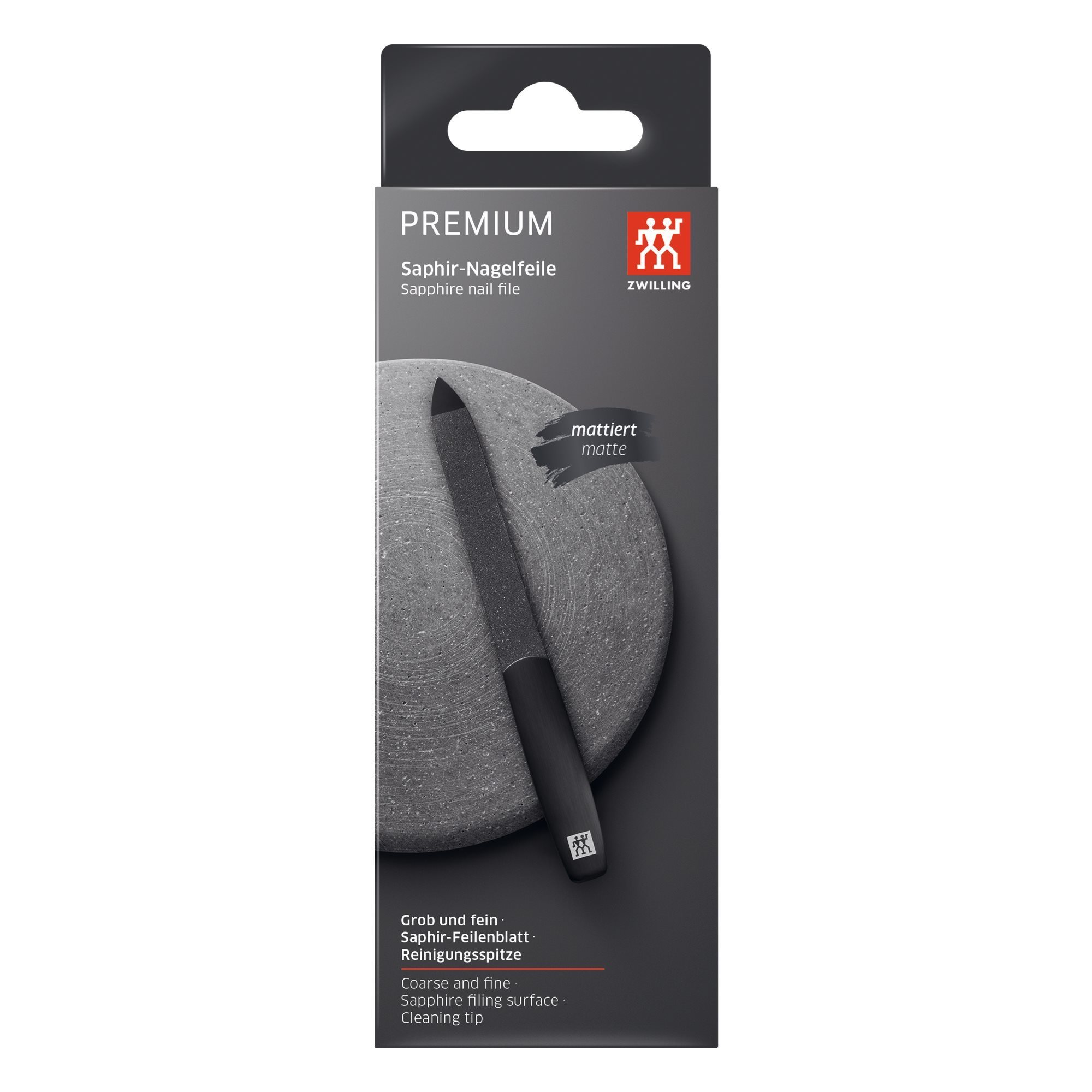 Nail file, stainless M - mm TWINOX 175 steel, | KitchenShop Zwilling