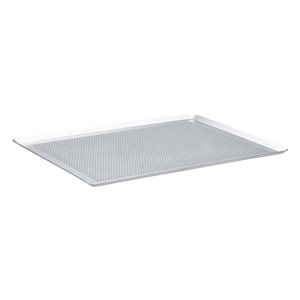 Perforated baking tray, stainless steel, 40 x 30 cm - de Buyer  