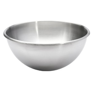 Halvsfärisk skål, 35cm/11,2L, rostfritt stål - de Buyer