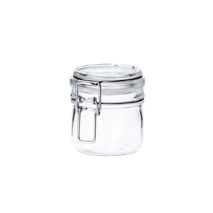 Glass jar, 200ml, "Normal" - Borgonovo