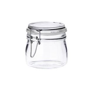 Jar, glass, 500 ml, Normal - Borgonovo