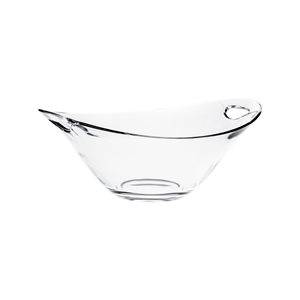 "Practica" bowl, 33 x 25 cm, glass - Borgonovo